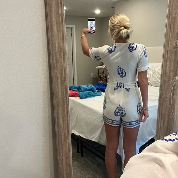 Tulsaroosa romper - Picture 2 of 3